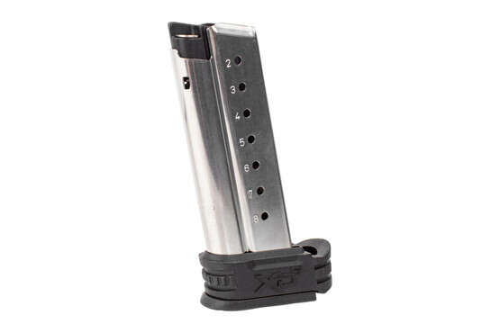 Springfield XDS 9mm 8 Round Magazine has an easy to grip polymer base